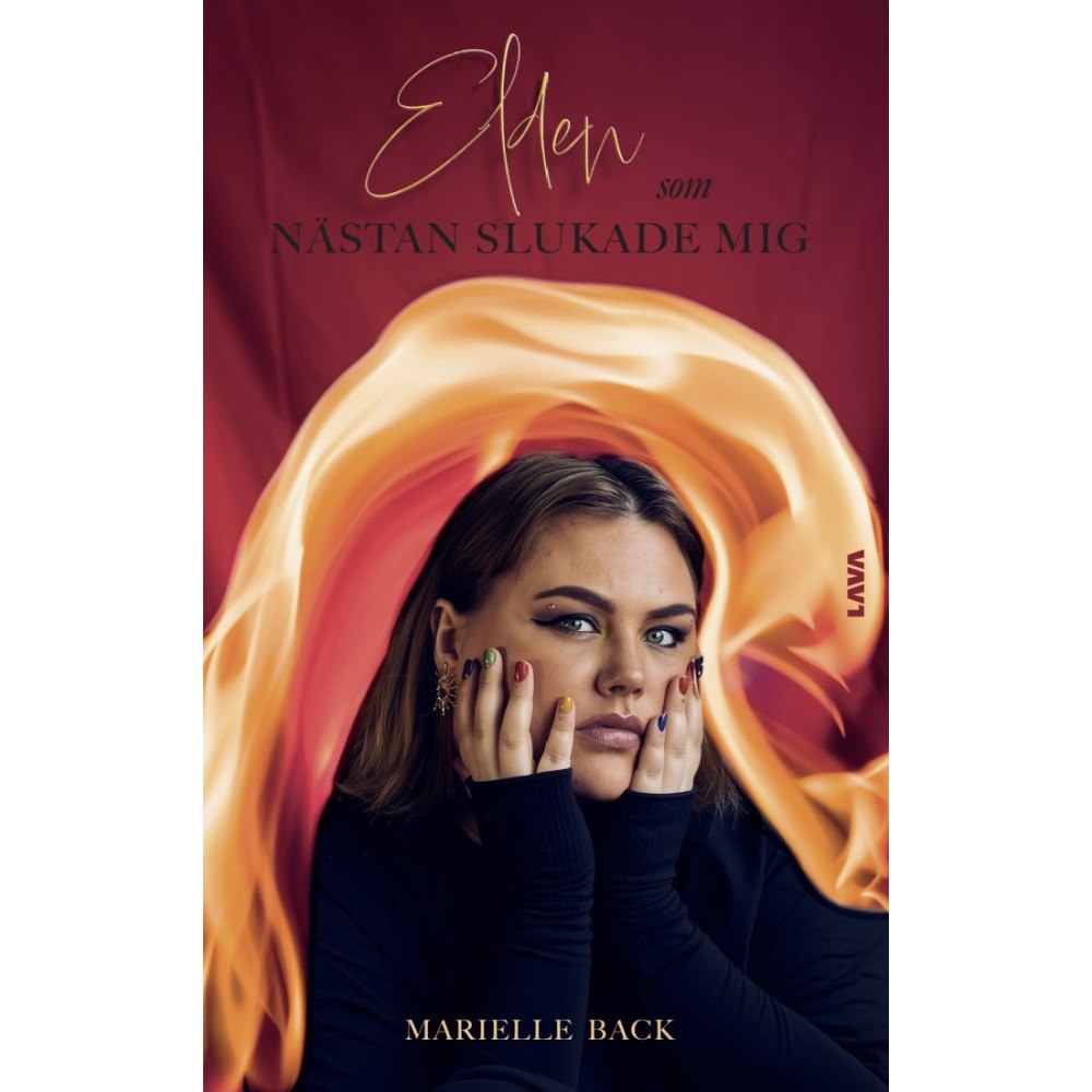 Marielle Back Elden som nästan slukade mig (bok, danskt band)