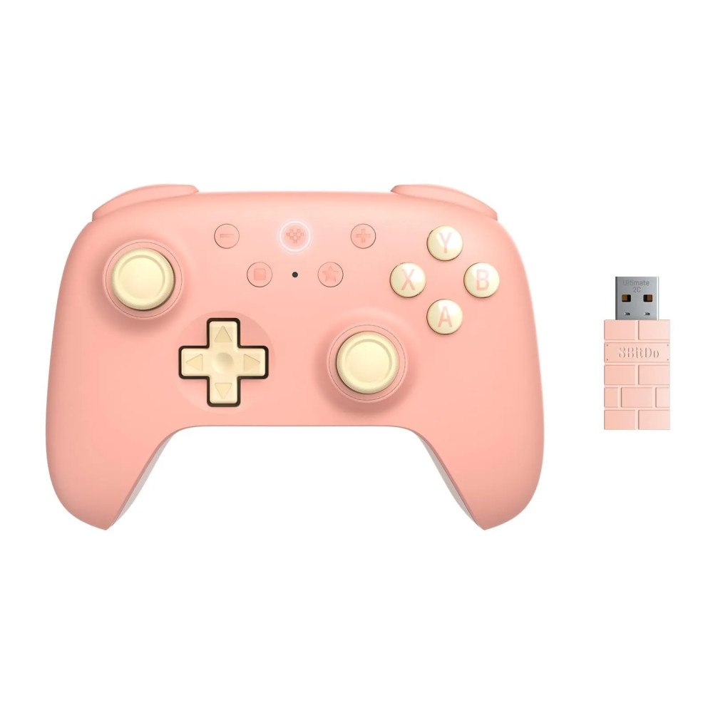 8Bitdo 8Bitdo Ultimate 2C, Spelplatta, Android, PC, D-pad, Kabel &...