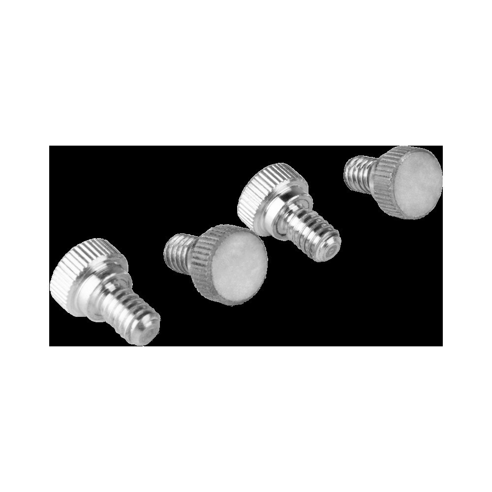 KUPO Kupo KS-363 1/4"-20*10mm Steel Thumb Screw, Knurled Head (Set of 4)
