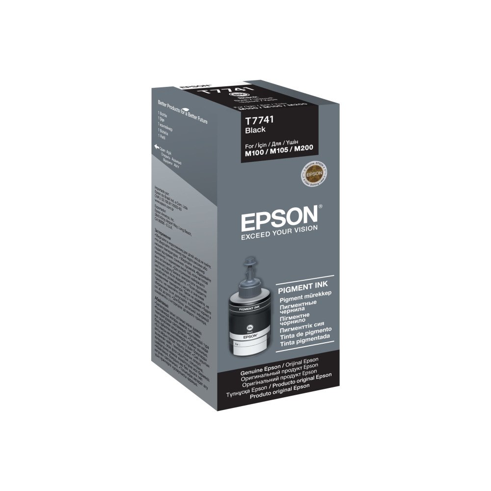 EPSON Epson T7741 - svart - original - påfyllnadsbläck