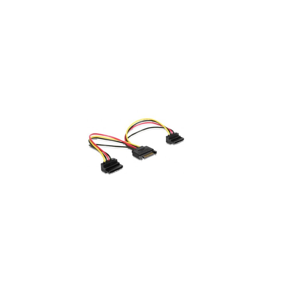 Gembird Gembird CC-SATAM2F-02 - strömdelare - SATA-ström till SATA-ström - 15 cm