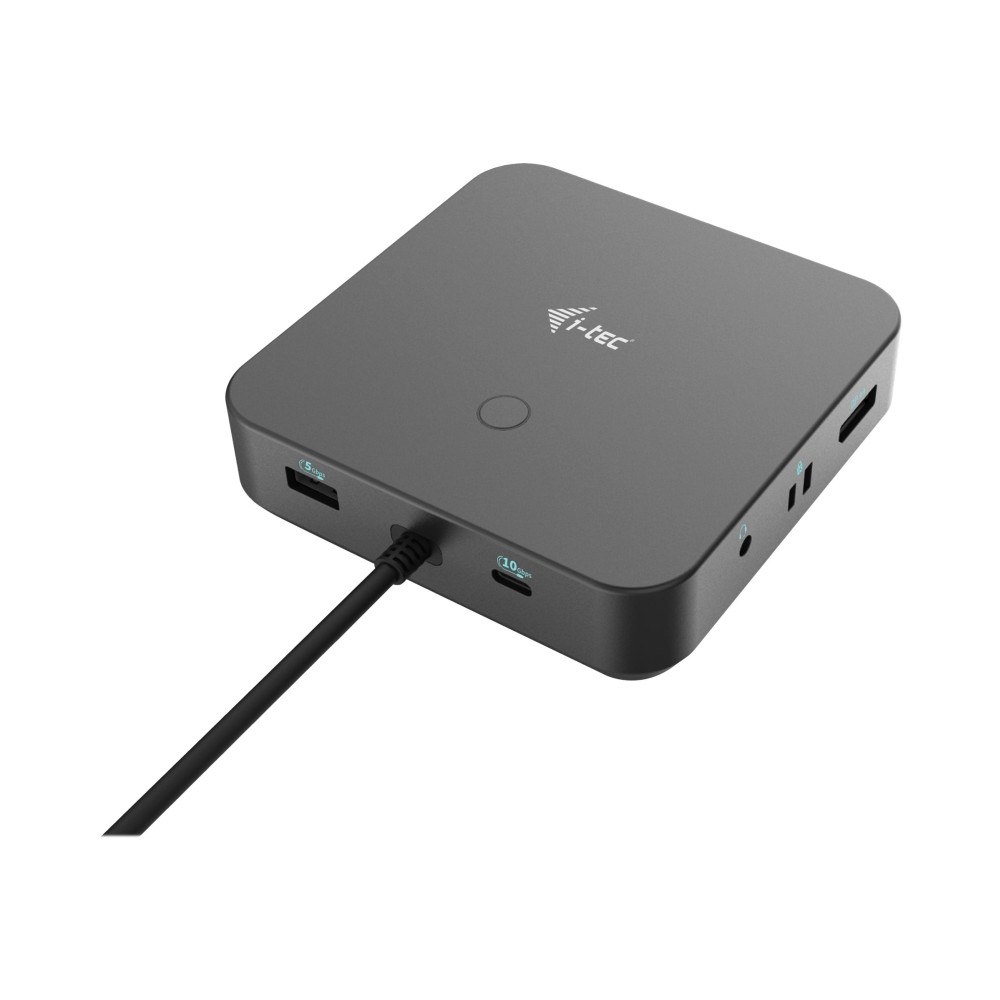 i-tec i-Tec - dockningsstation - USB-C / Thunderbolt 3/USB4 - 2 x DP, HDMI - 1GbE