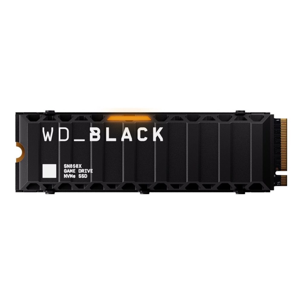 Western Digital WD_BLACK SN850X NVMe SSD WDS100T2XHE - SSD - 8 TB - PCIe 4.0 x4 (NVMe)
