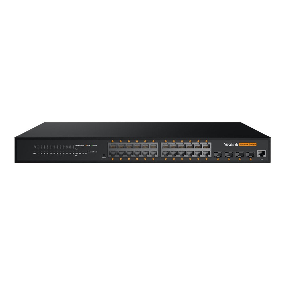 YEALINK Yealink RCH240 - switch - 24 portar - Administrerad - rackmonterbar