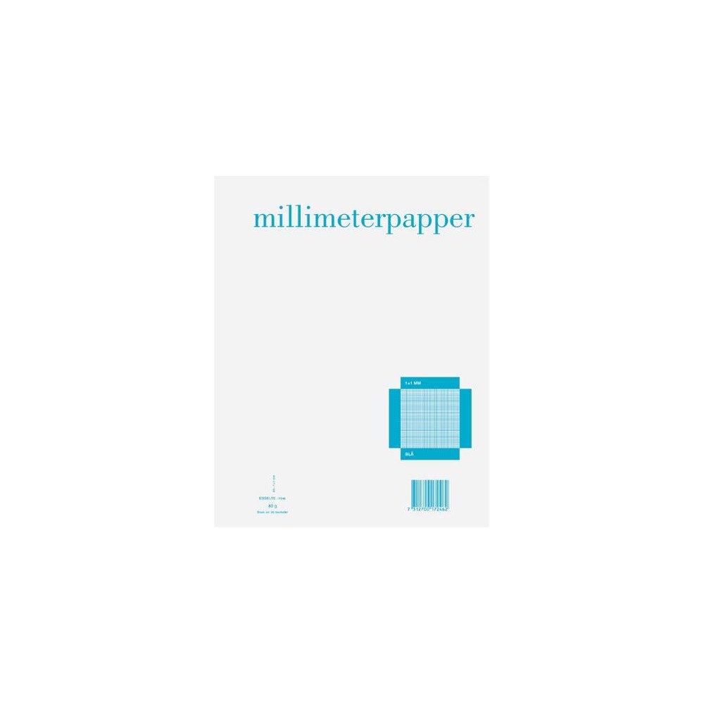 ESSELTE Millimeterpapper ESSELTE A4 5/fp