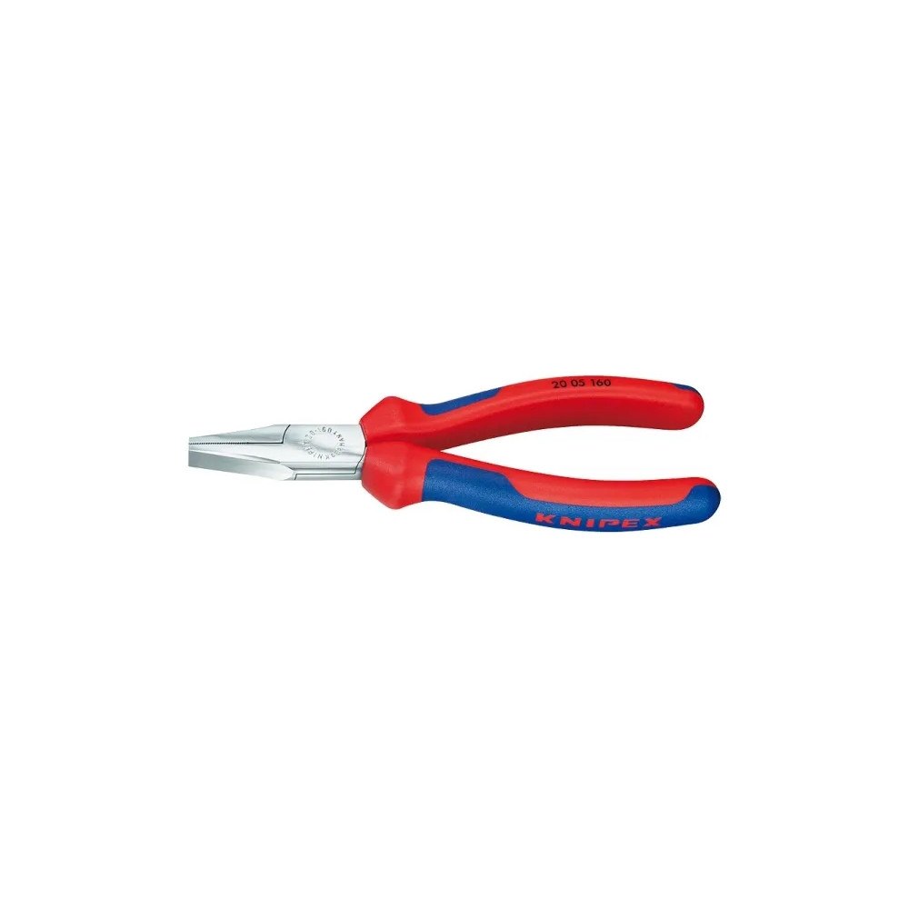 Knipex Knipex 20 05 160, Nåltänger, Kromvanadinstål, Plast, Blå, Rö...