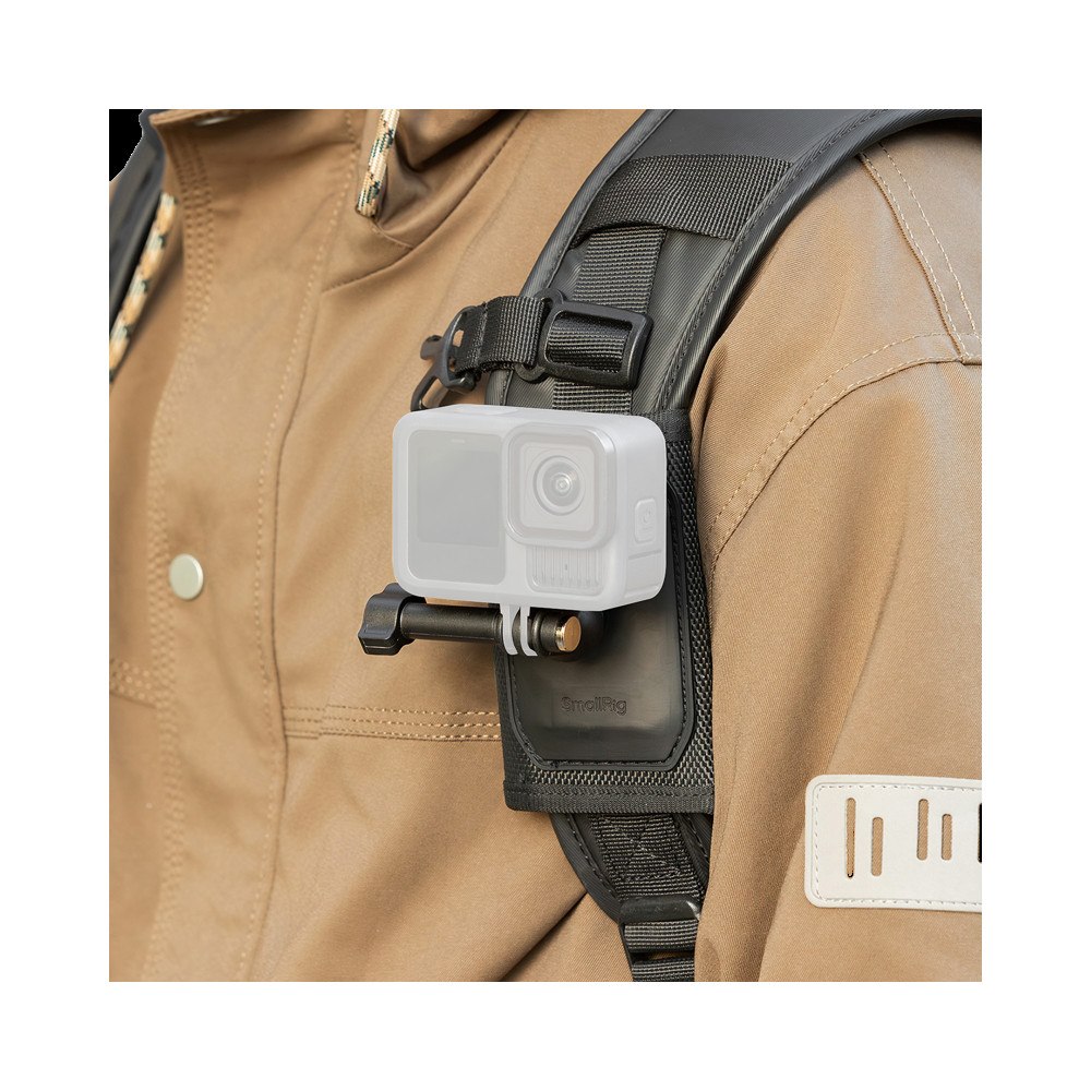 SMALLRIG SmallRig 5721 Hook and Loop Backpack Strap Mount for Action Cameras