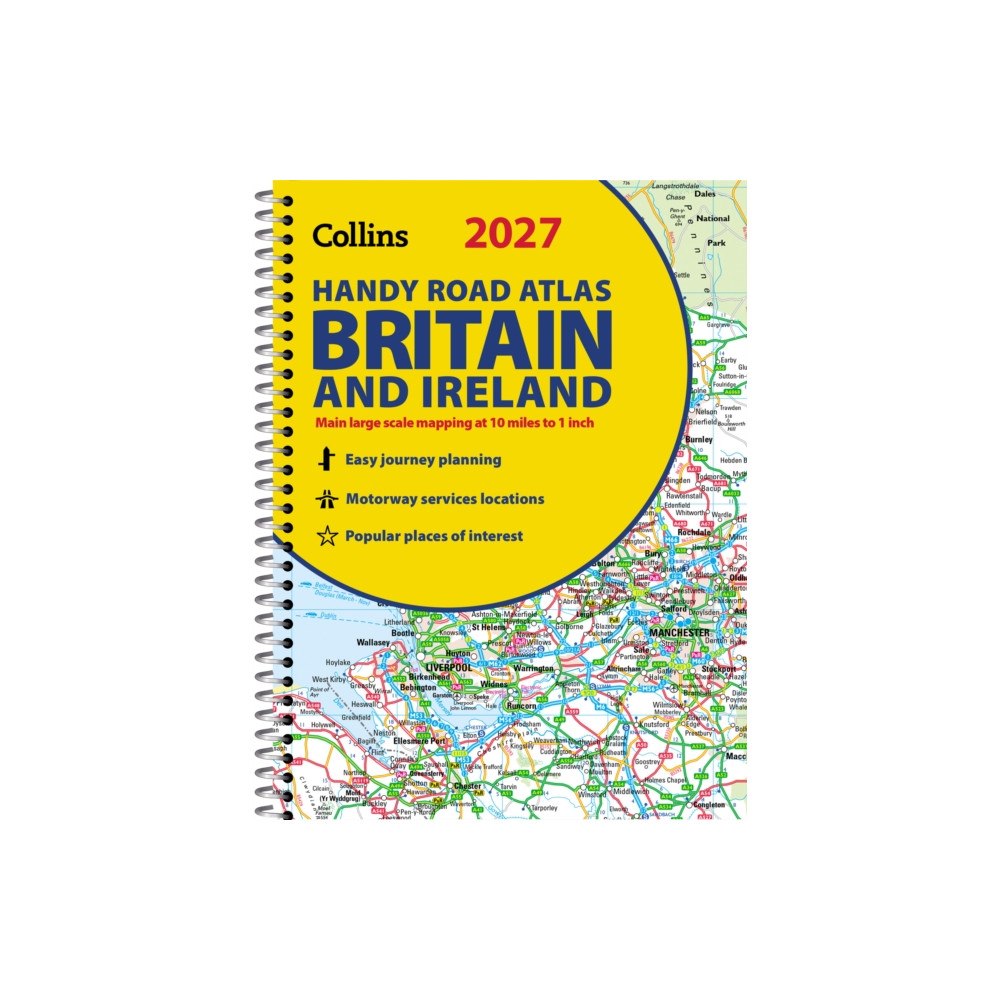 HarperCollins Publishers 2027 Collins Handy Road Atlas Britain and Ireland (bok, spiral, eng)