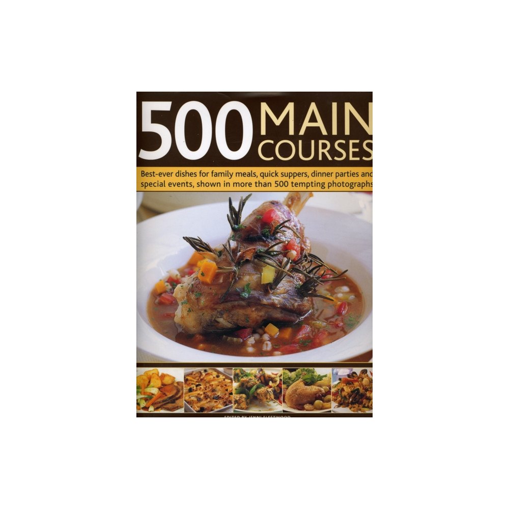 Anness publishing 500 Main Courses (inbunden, eng)