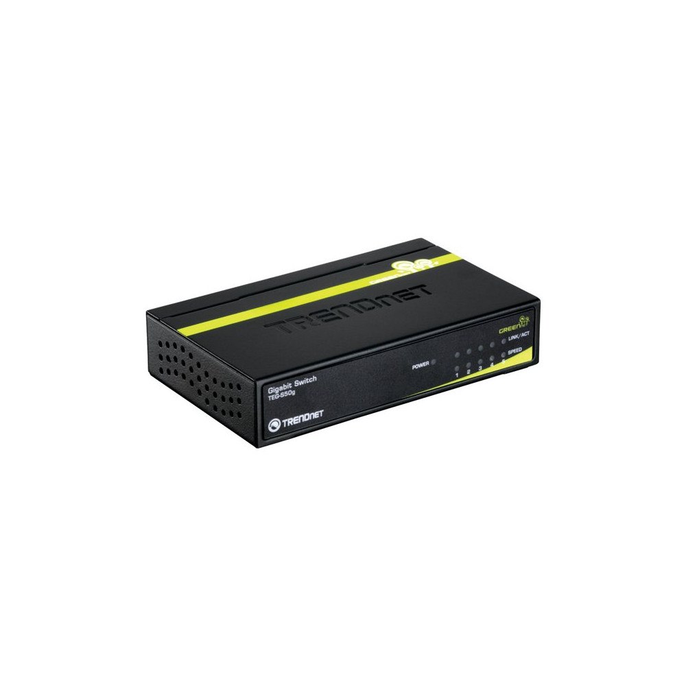 TRENDnet TRENDnet TEG S50G - switch - 5 portar - TAA-kompatibel