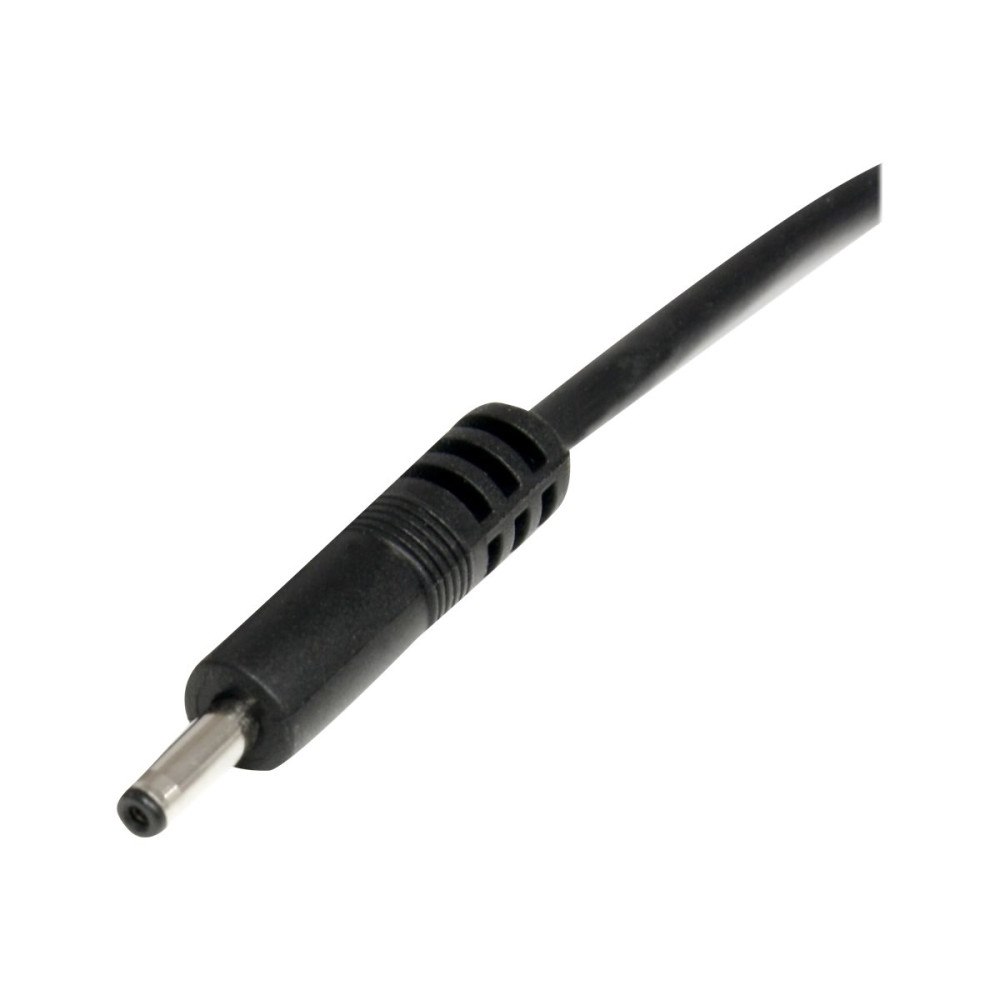 StarTech.com StarTech.com 3 ft. (0.9 m) USB to Type H Barrel 5V DC Power Cable - USB to 3.4mm Power Cable - 5V DC Type H - Black - Bl...