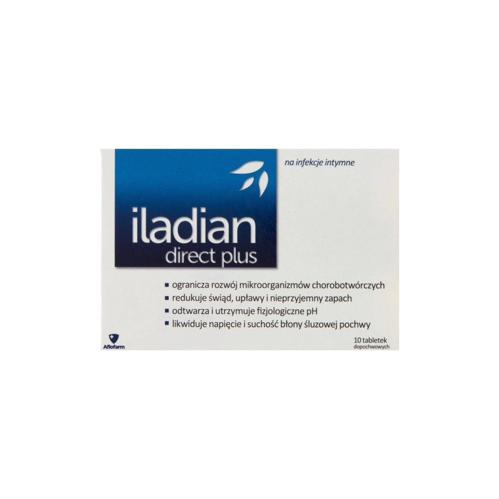 Iladian Iladian Direct Plus Vaginal Tablets Soothing Symptoms Of Int...
