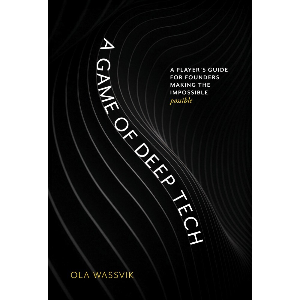 Ola Wassvik A Game of Deep Tech (bok, flexband, eng)