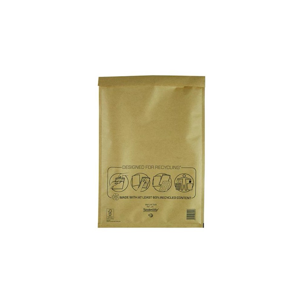 Sealed Air Bubbelpåse J/6 300x440cm brun 100/fp