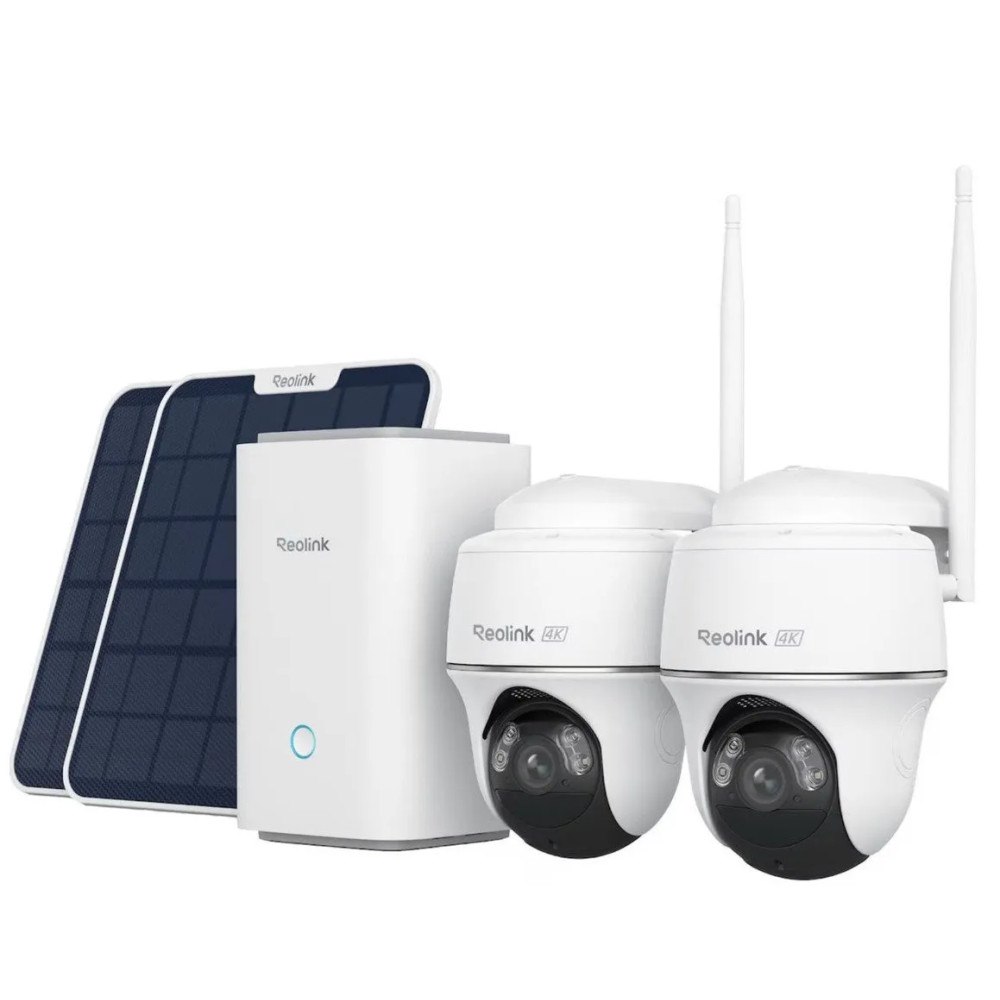 Reolink Reolink Home Hub Kit styrsystem, Home Hub + 2 x Argus PT Ult...