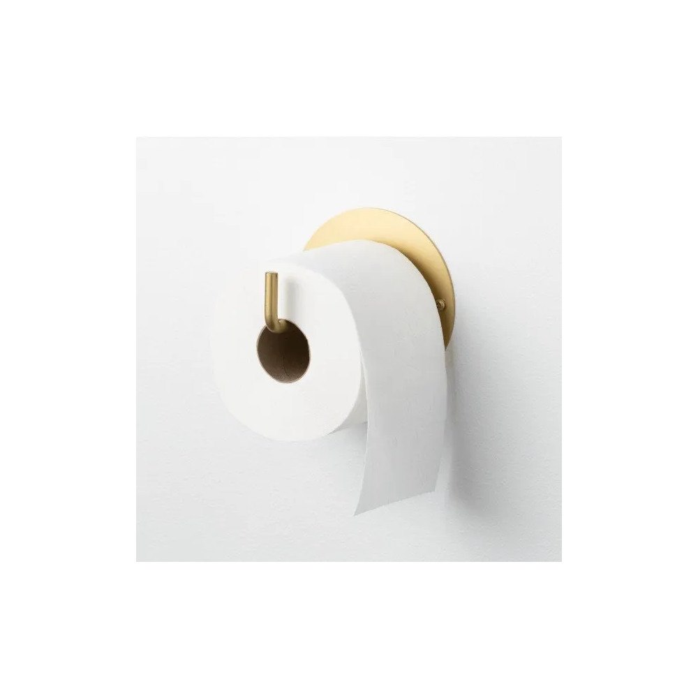 Naga Toilet paper holder, brass look Toiletrulleholder, messinglo...