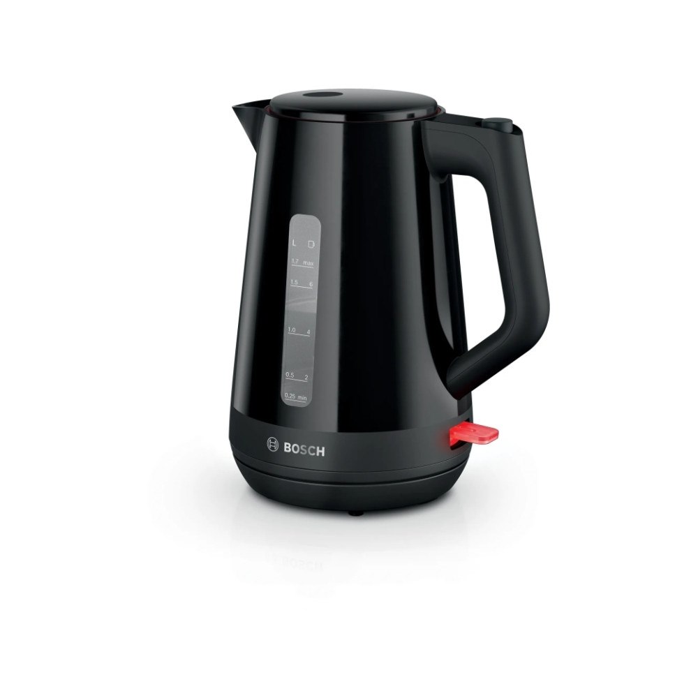 Bosch Bosch TWK1M123, 1,7 l, 2400 W, Svart, Plast, Vattennivå indi...