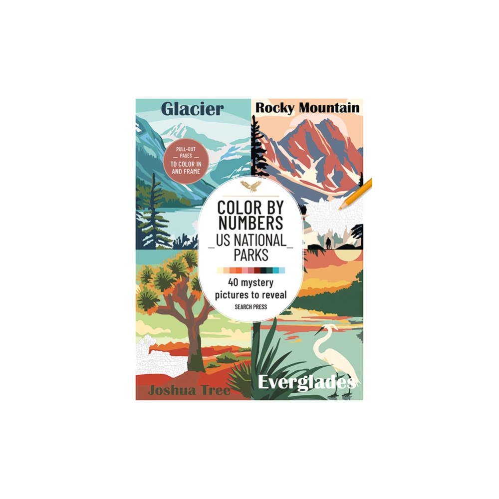 Search Press Ltd Color by Numbers: US National Parks (häftad, eng)