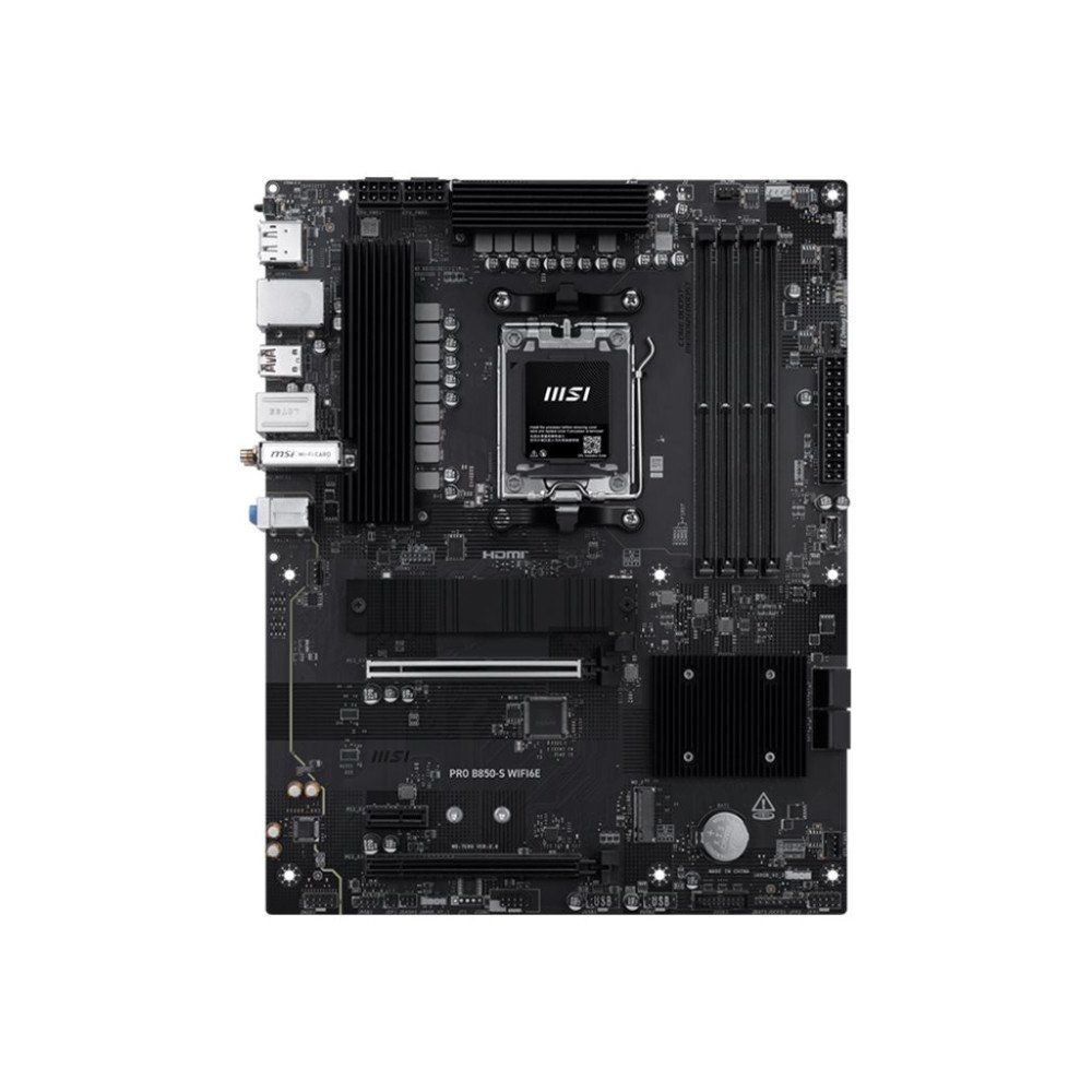 MSI MSI PRO B850-S WIFI6E - moderkort - ATX - Socket AM5 - AMD B850