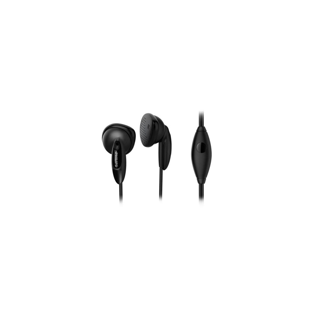 Philips Philips SHE1355BK - hörlurar med mikrofon - 3,5 mm kontakt
