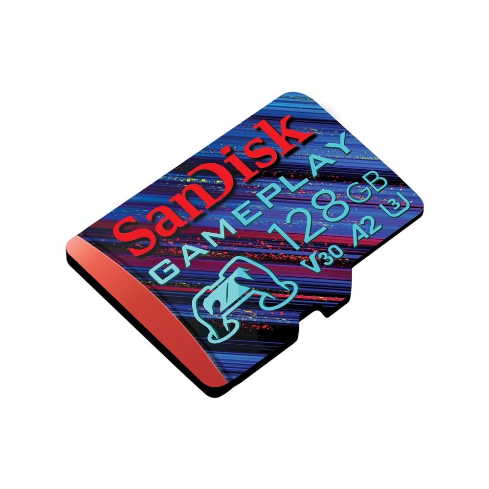 SANDISK SanDisk GamePlay - flash-minneskort - 128 GB - mikroSDXC UHS-I