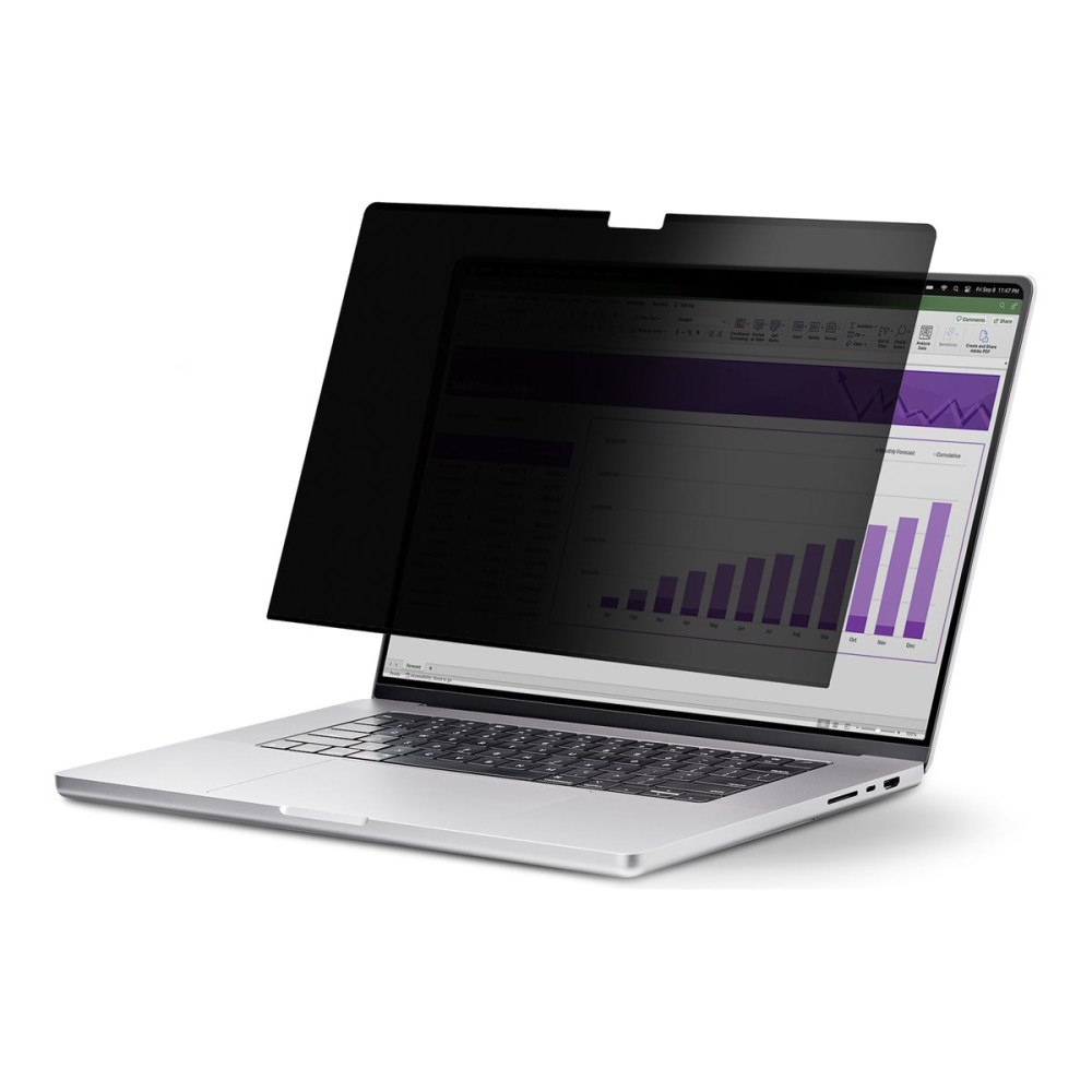 StarTech.com StarTech.com 15-inch MacBook Air 2023 Laptop Privacy Screen, Removable and Reversible Anti-Glare Privacy Filter, Magneti...