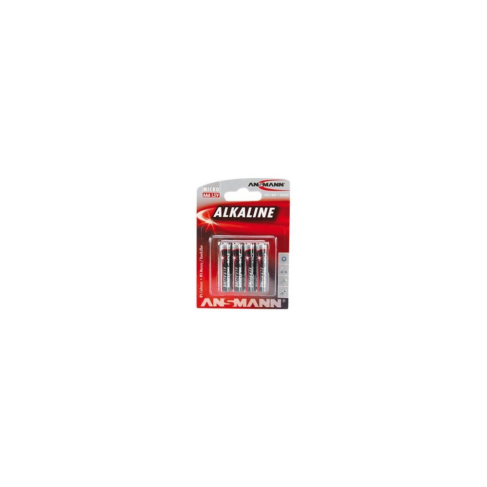 ANSMANN-ENERGY ANSMANN Micro batteri - 4 x AAA - alkaliskt