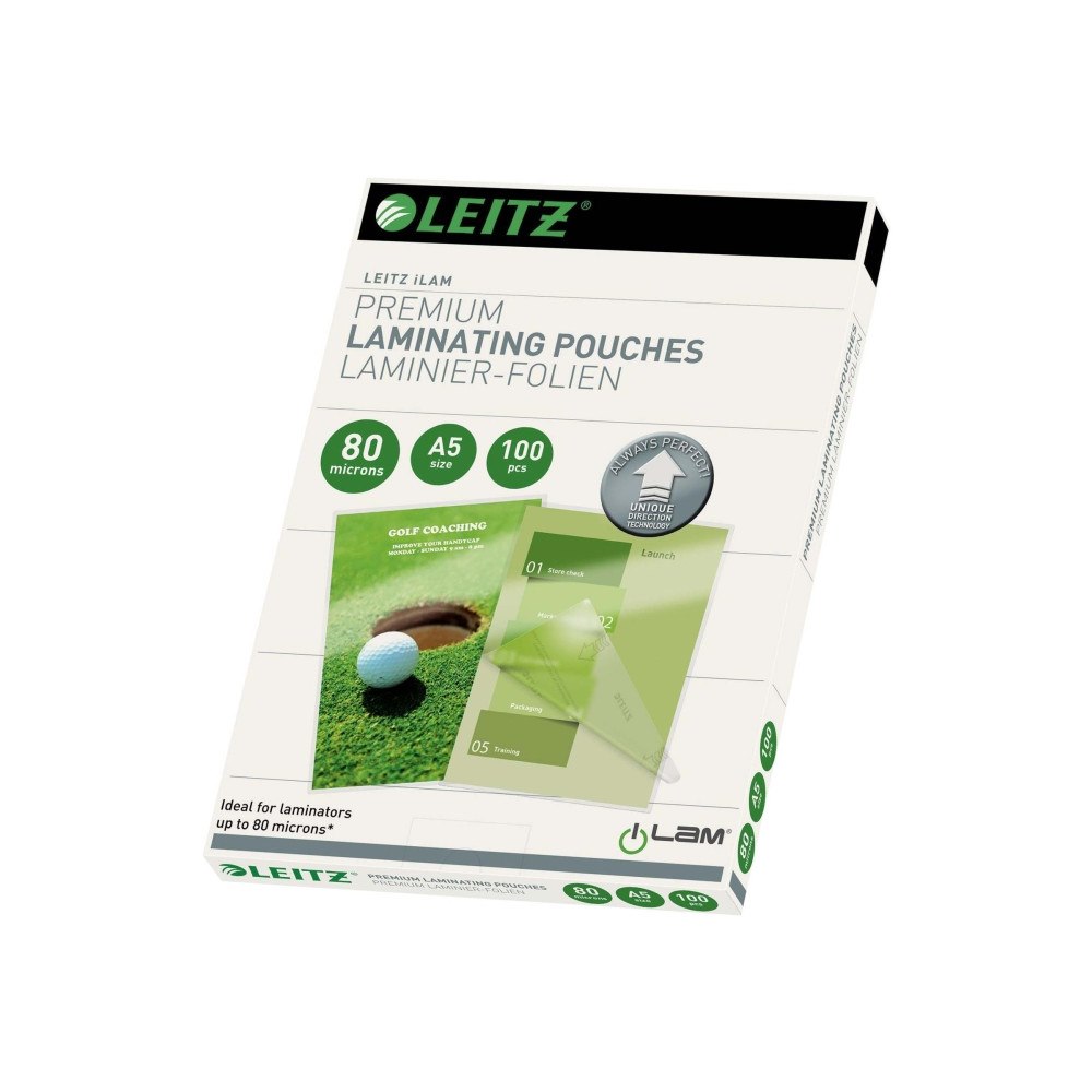 LEITZ Leitz - 100 - A5 - lamineringsfickor