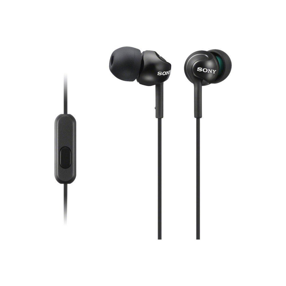 Sony Sony MDR-EX110AP - hörlurar med mikrofon - 3,5 mm kontakt