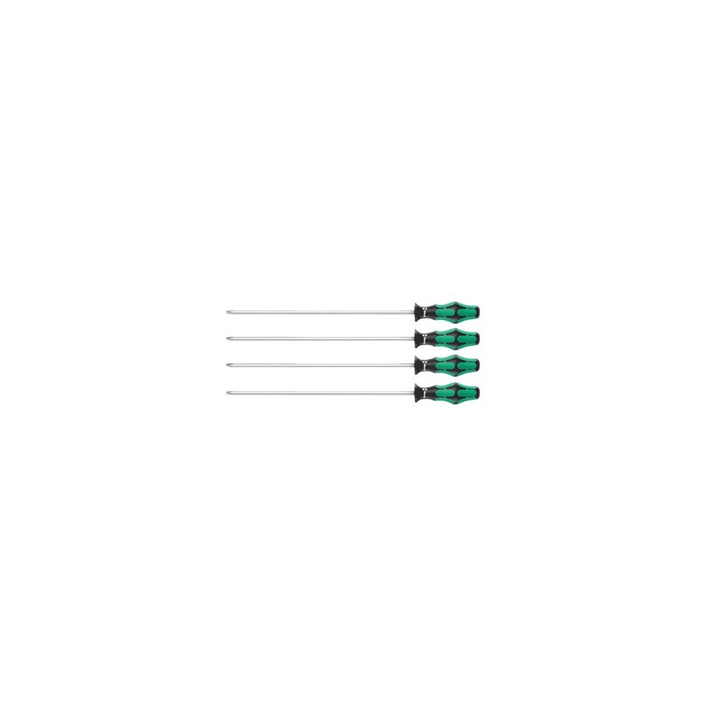 WERA WERK Wera Kraftform Plus 367/4 TORX - skruvmejseluppsättning - 4 delar
