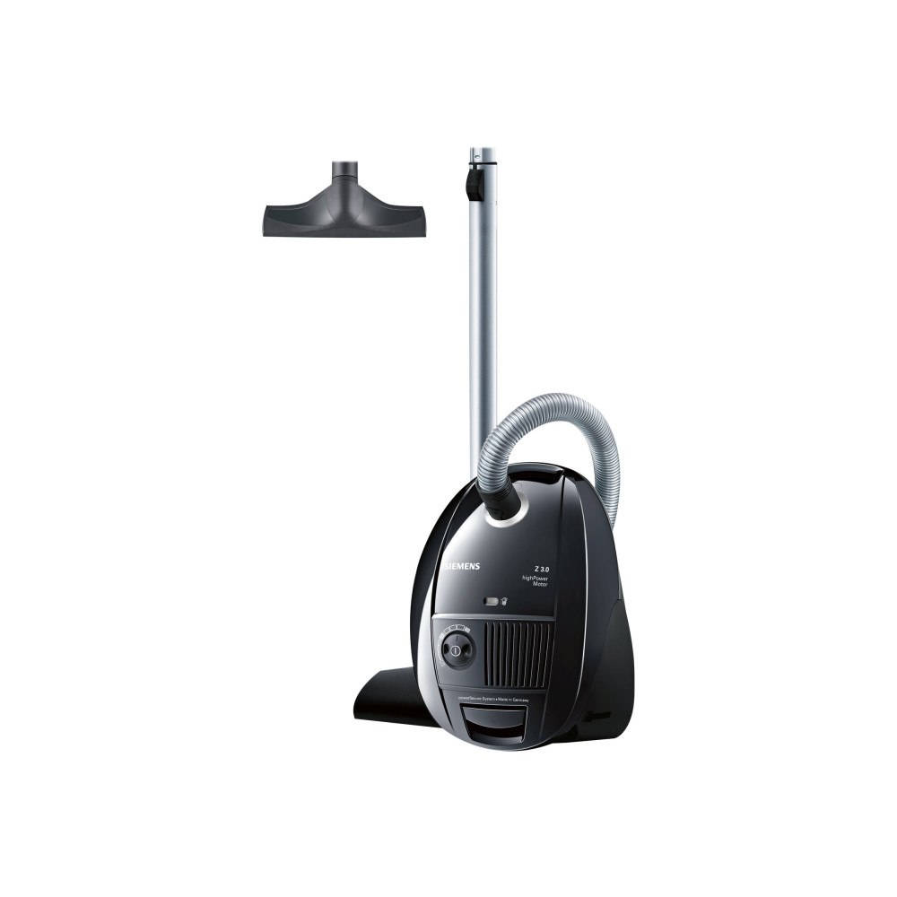 Siemens Siemens Z3.0 VSZ3B212 - dammsugare - med behållare - svart