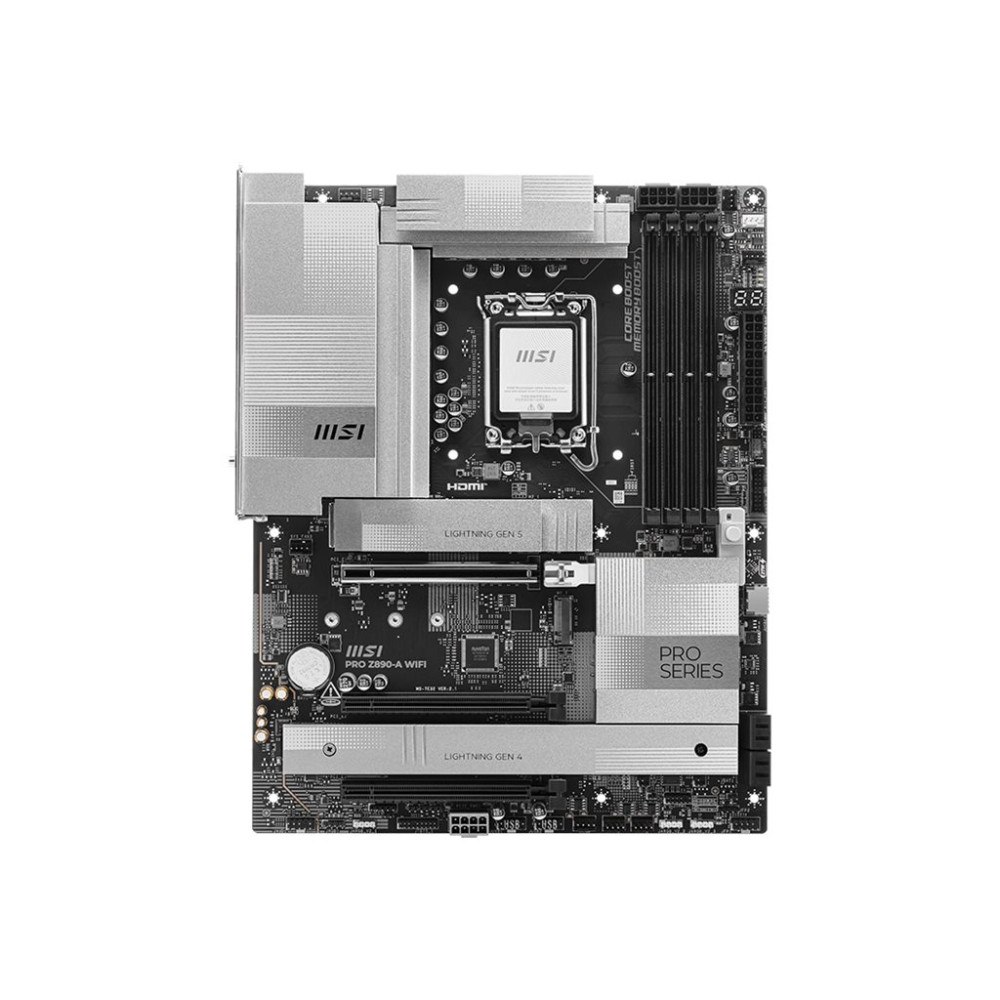 MSI MSI PRO Z890-A WIFI - moderkort - ATX - LGA1851-uttag - Z890