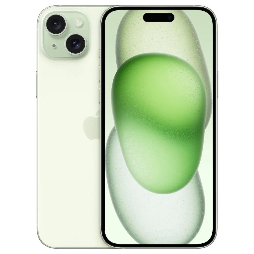Apple Apple iPhone 15 Plus - grön - 5G smartphone - 128 GB - GSM