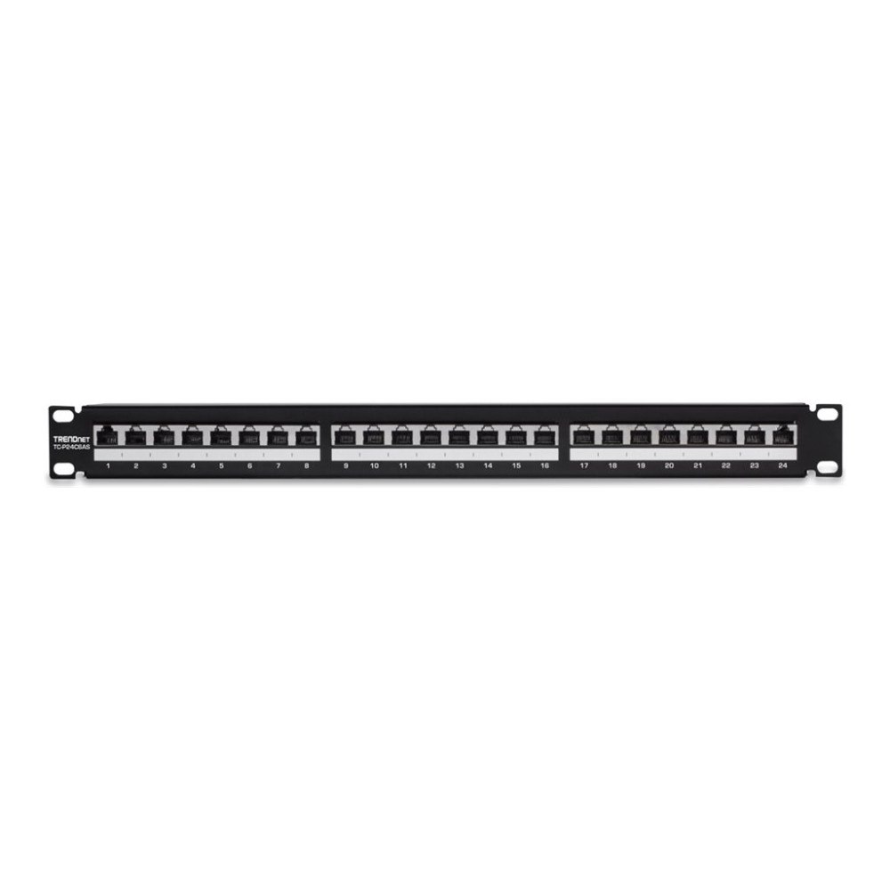 TRENDnet TRENDnet TC-P24C6AS - patch-panel - 1U