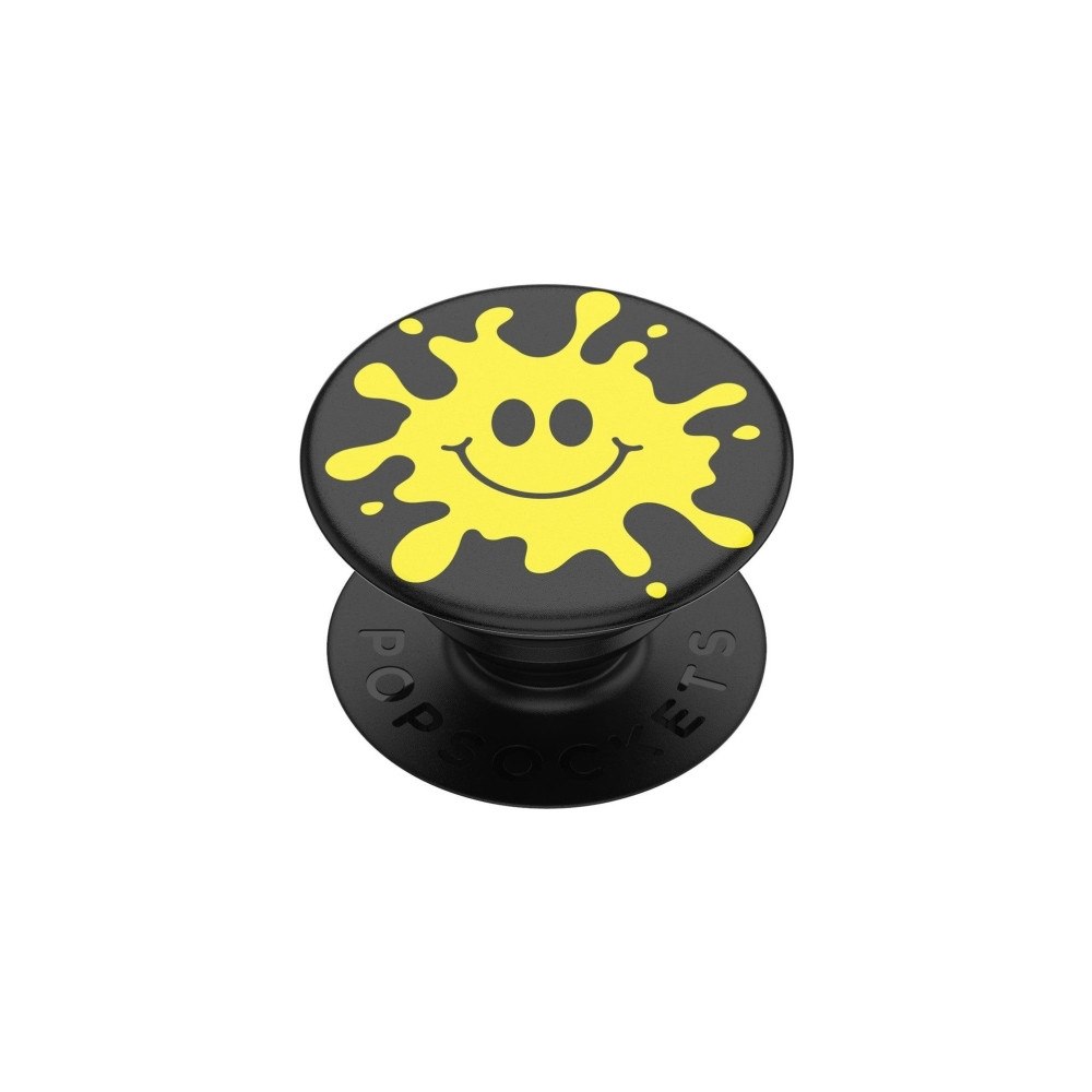 POPSOCKETS PopSockets PopGrip, Grepp, Svart, Gul, Universal, 1 styck, 7...