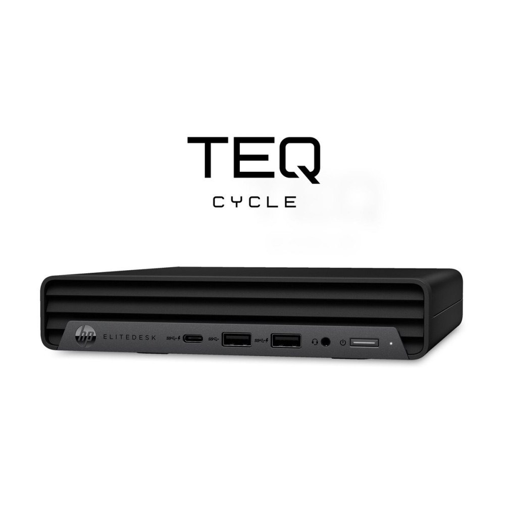 Teqcycle HP EliteDesk 800 G4 - mini-desktop Core i5 8400T 1.7 GHz - 16 GB - SSD 512 GB - rekonditionerad