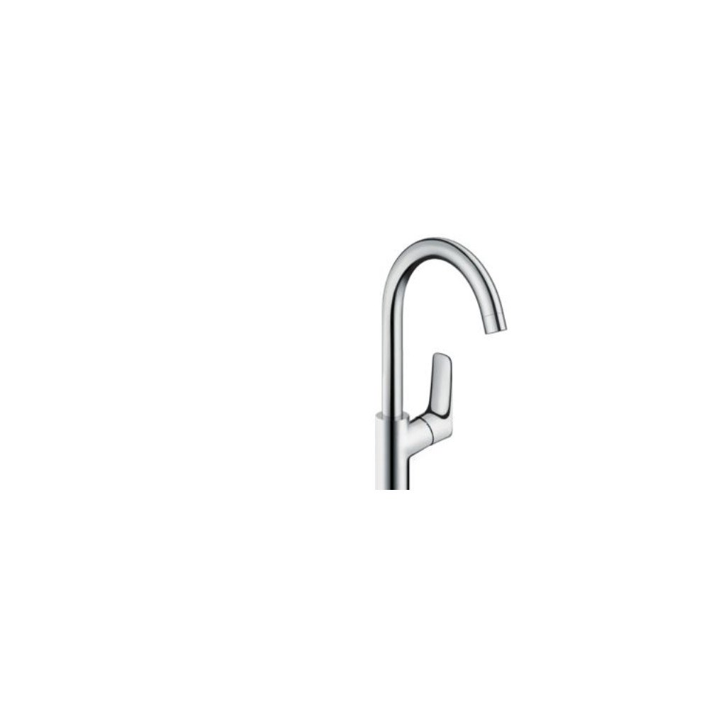 HANSGROHE HG Logis 210 HV-armatur med svart platta