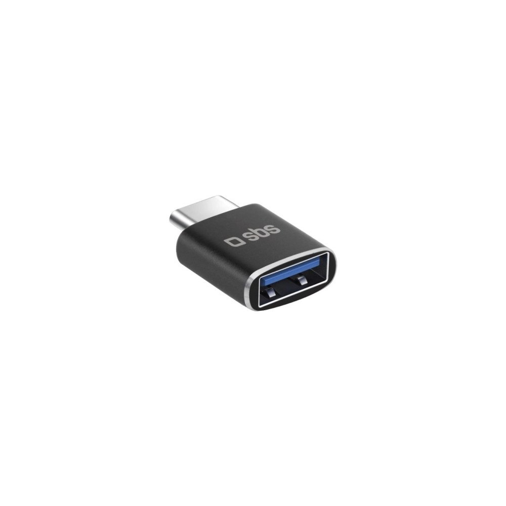 SBS SBS TEADAPTTCUSB Kabeladapter USB-C USB-A Svart (TEADAPTTCUS...