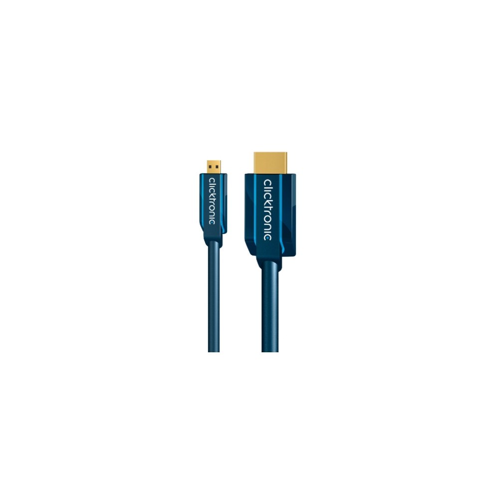 ClickTronic ClickTronic Casual Series HDMI-kabel med Ethernet - 5 m