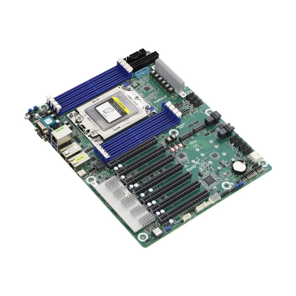 ASRock ASRock Rack ROMED8-2T - moderkort - ATX - Socket SP3