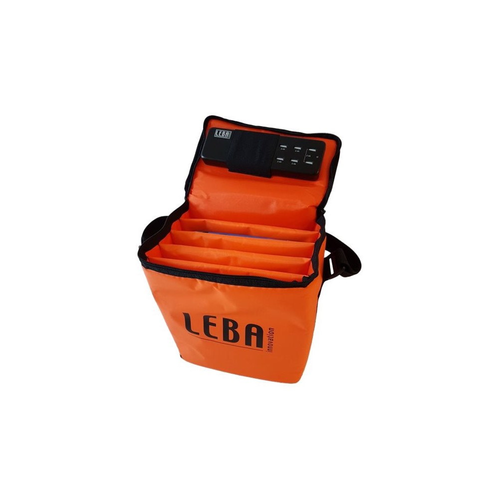 LEBA Innovation LEBA NoteBag - axelremsväska för 5 surfplattor