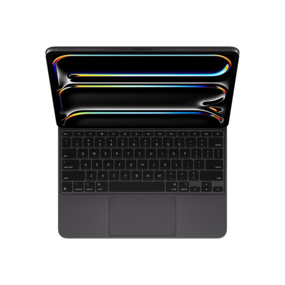 Apple Apple Magic Keyboard - tangentbord och foliefodral - med pekdyna - QWERTY - amerikansk - svart Inmatningsenhet