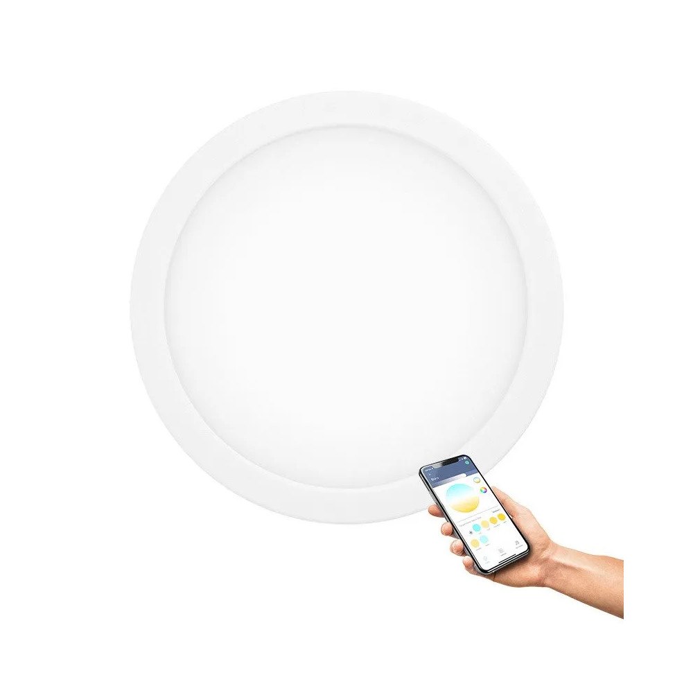 EGLO EGLO Fueva-Z, Smart takbelysning, ZigBee, Vit, LED, Gjuten a...