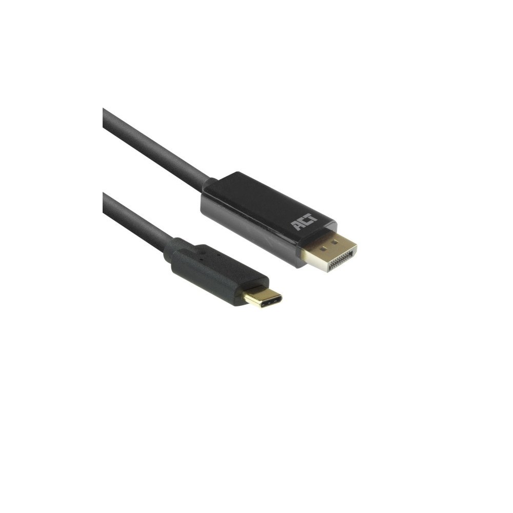 ACT ACT - videoadapterkabel - 24 pin USB-C till DisplayPort - 2 m