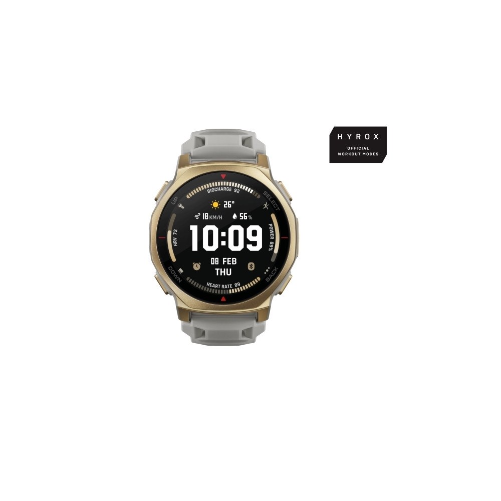 Amazfit Amazfit T-Rex 3 Pro Ja smart klocka med rem - arctic gold