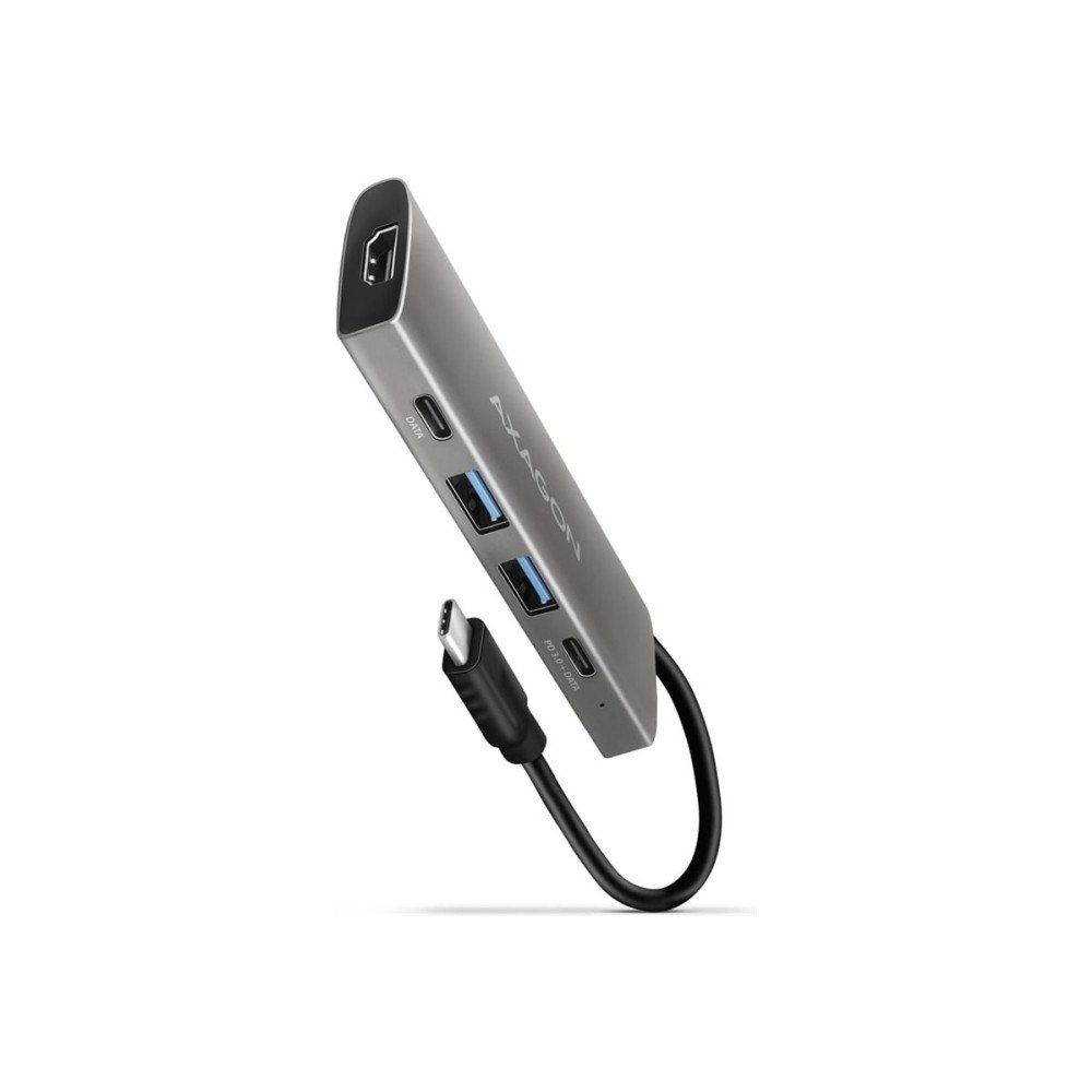 AXAGON AXAGON HMC-5G21 - dockningsstation - USB-C 3.2 Gen 2 / USB4 / Thunderbolt 3 / Thunderbolt 4 / Thunderbolt 5 - HDMI