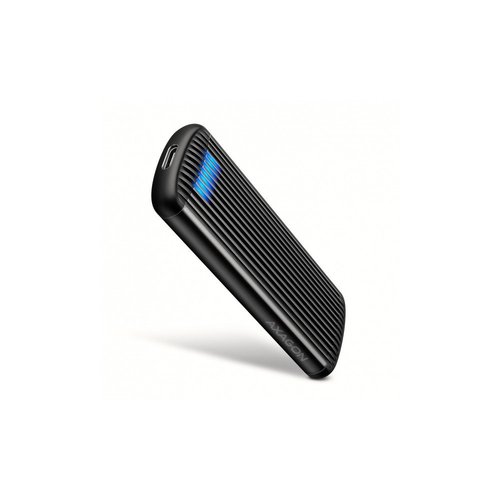 AXAGON AXAGON EEM2-SC, USB-C 10Gbps extern låda för M.2 NVMe SSD, s...