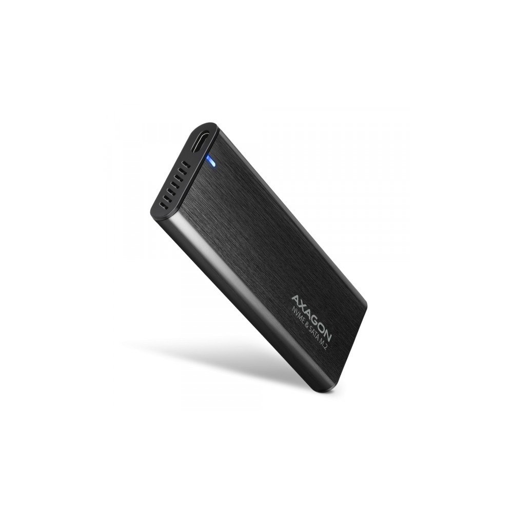 AXAGON EEM2-SB2 USB-C 3.2 Gen 2 screwless aluminium extern kapsling