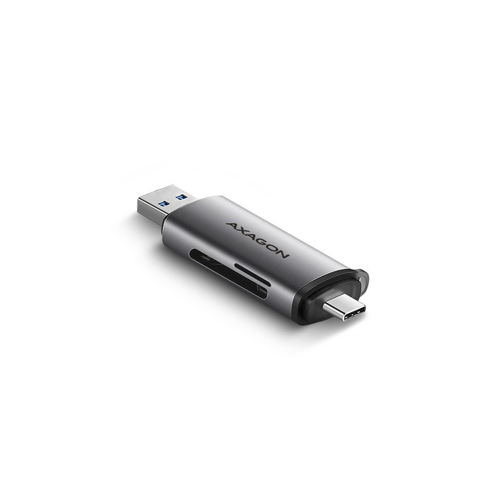 AXAGON AXAGON Mobile USB 3.2 Gen 1 kortläsare med USB-C och USB-A |...