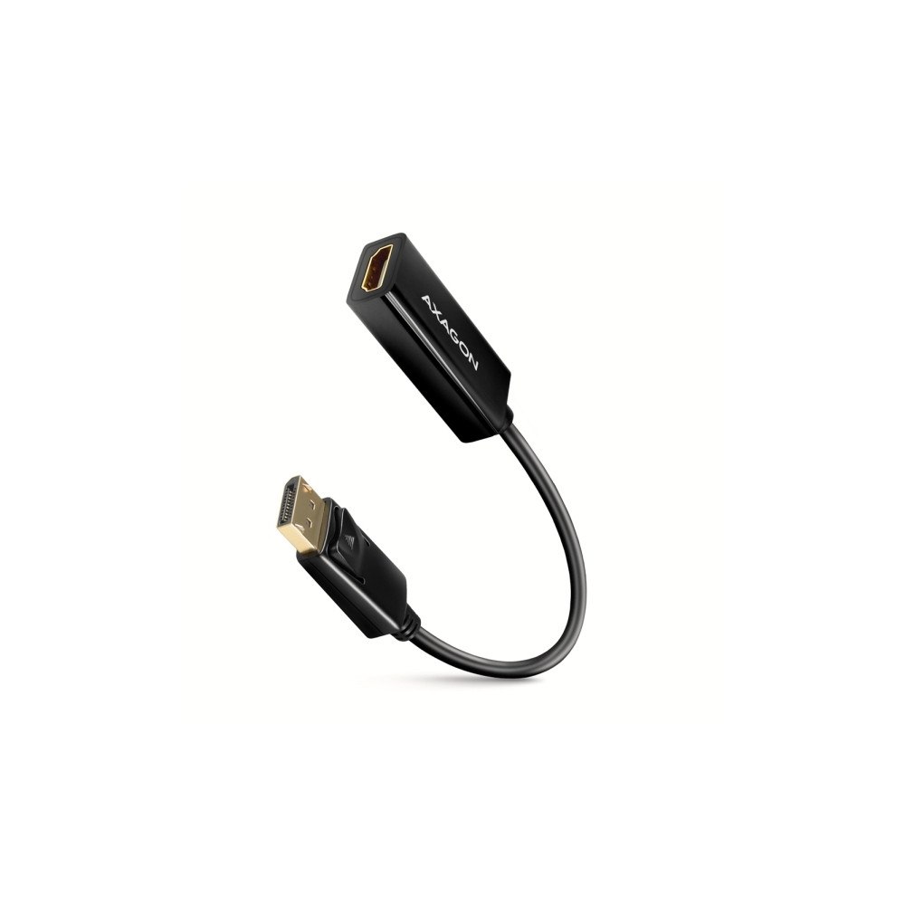 Axago Axagon RVD-HI14N, 0,18 m, DisplayPort, HDMI, Hankoppling, Ho...